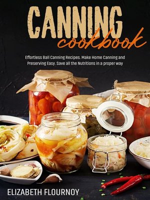 cover image of Canning cookbook
